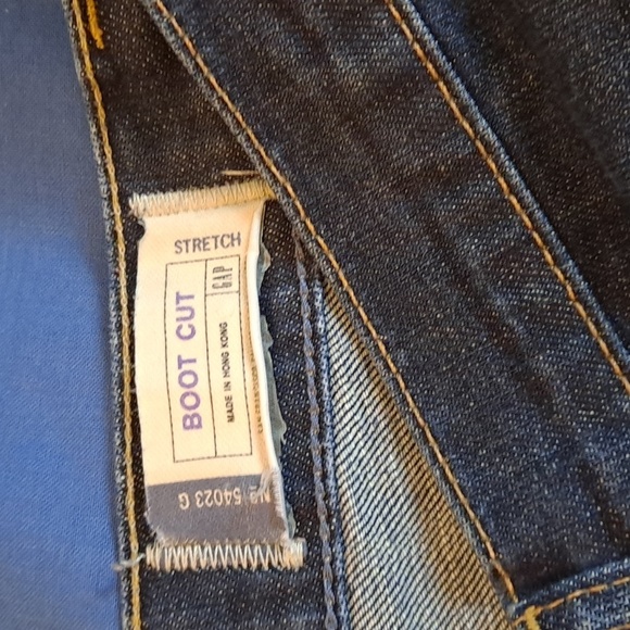 GAP Boot Cut Dark Wash Jeans Size 18R - Picture 5 of 9